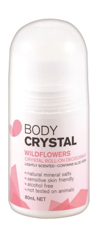 Body Crystal Deodorant Wild Flowers | 80ml