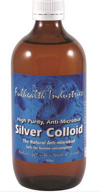 Fulhealth Industries High Purity, Anti-Microbial Silver Colloid 500ml