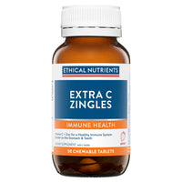 Ethical Nutrients Extra C Zingles | 50 chewable tablets - Melbourne Natural