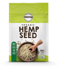 Essential Hemp Organic Hulled Hemp Seeds | 250g - Melbourne Natural